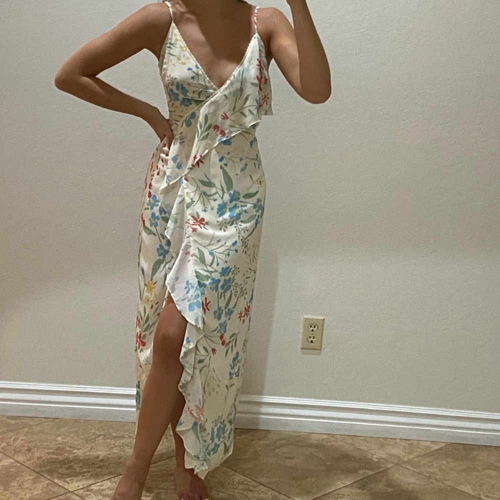 Tularose Maxi Wrap Dress